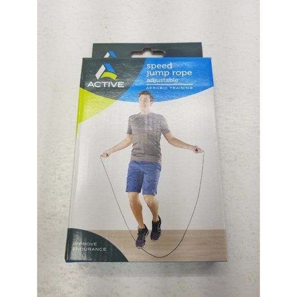 Speed Jump Rope Adjustable Aerobic Training Exercise Active - Picture 1 of 8
